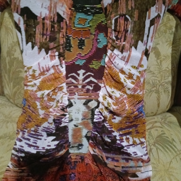 FUZZI Gorgeous Midi Dress-MEDIUM - Picture 3 of 6